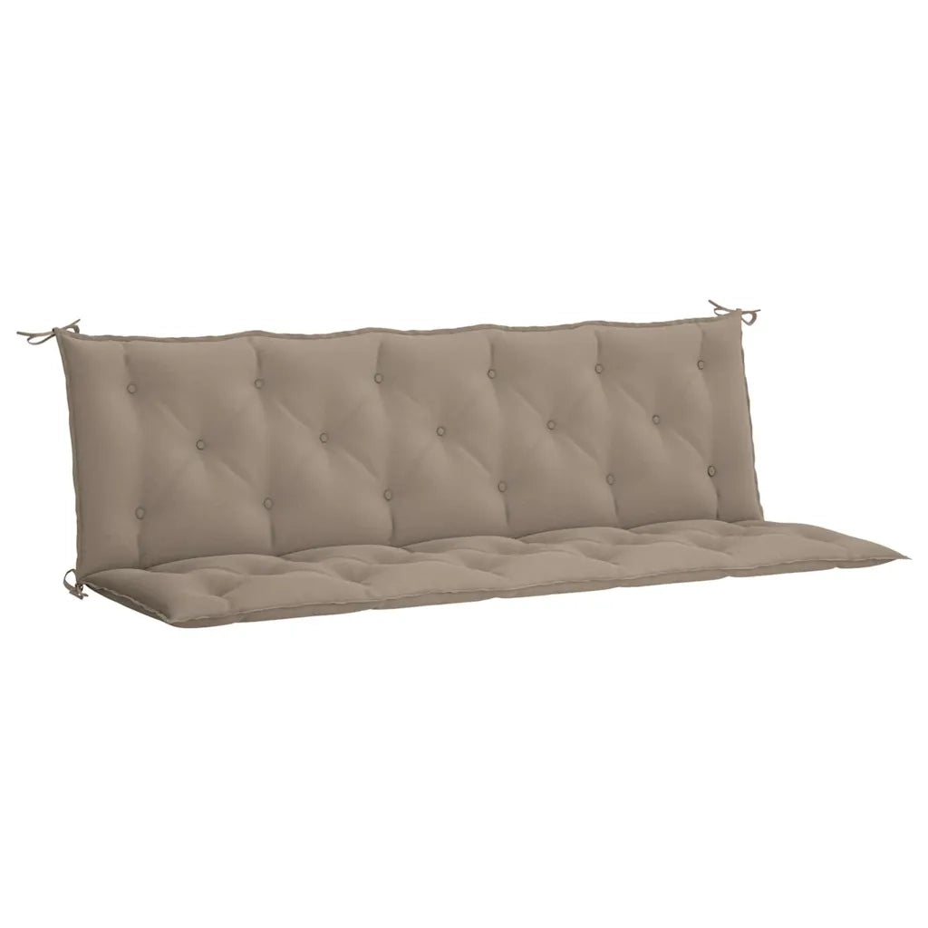 Cuscino per Panca Tortora 180x(50+50)x7 cm in Tessuto Oxford 315036