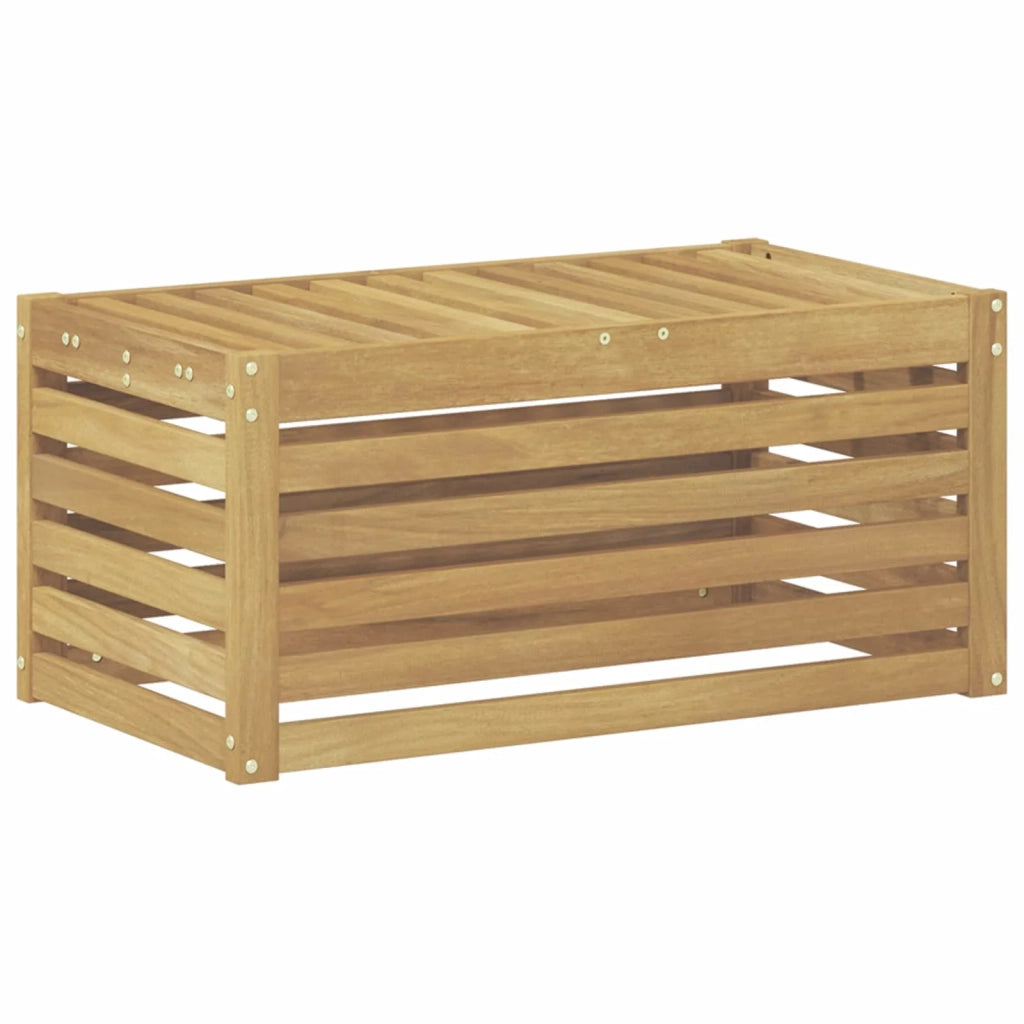 Panca da esterno Bianco 79 x 43 x 37 cm 901685