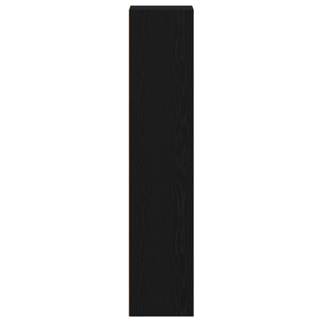 Armadio per Libri Rovere Nero 36 x 30 x 143 cm CFW2782174