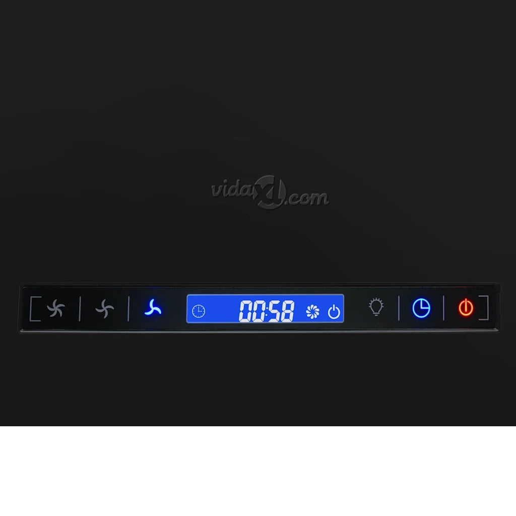 Cappa da Cucina ad Isola Sospesa LCD Sensore 37 cm in Acciaio 51021