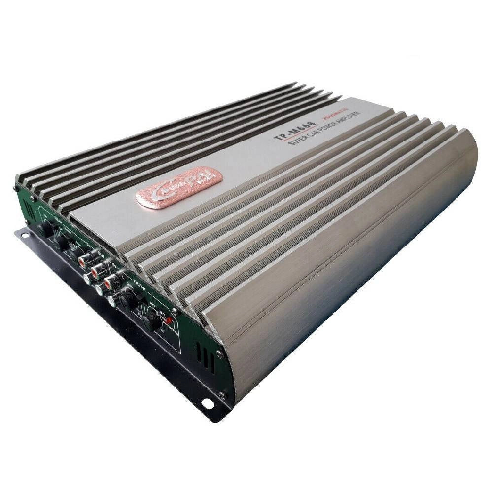 Trade Shop - Amplificatore Auto Stereo Audio 4 Canali 2800w Watt 12v Tp-m668 -