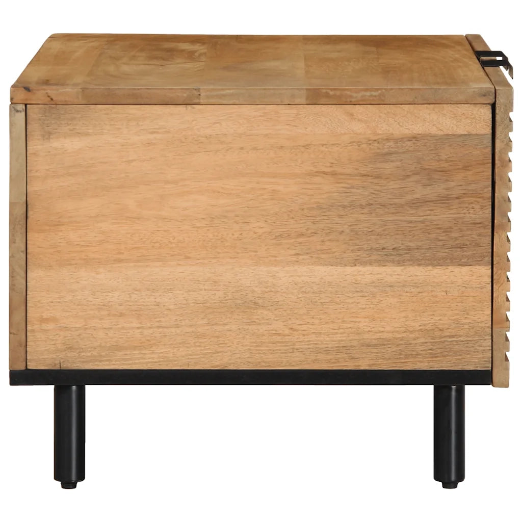 Tavolino da Salotto Marrone 80x50x40 cm Legno Massello di Mango 4017725