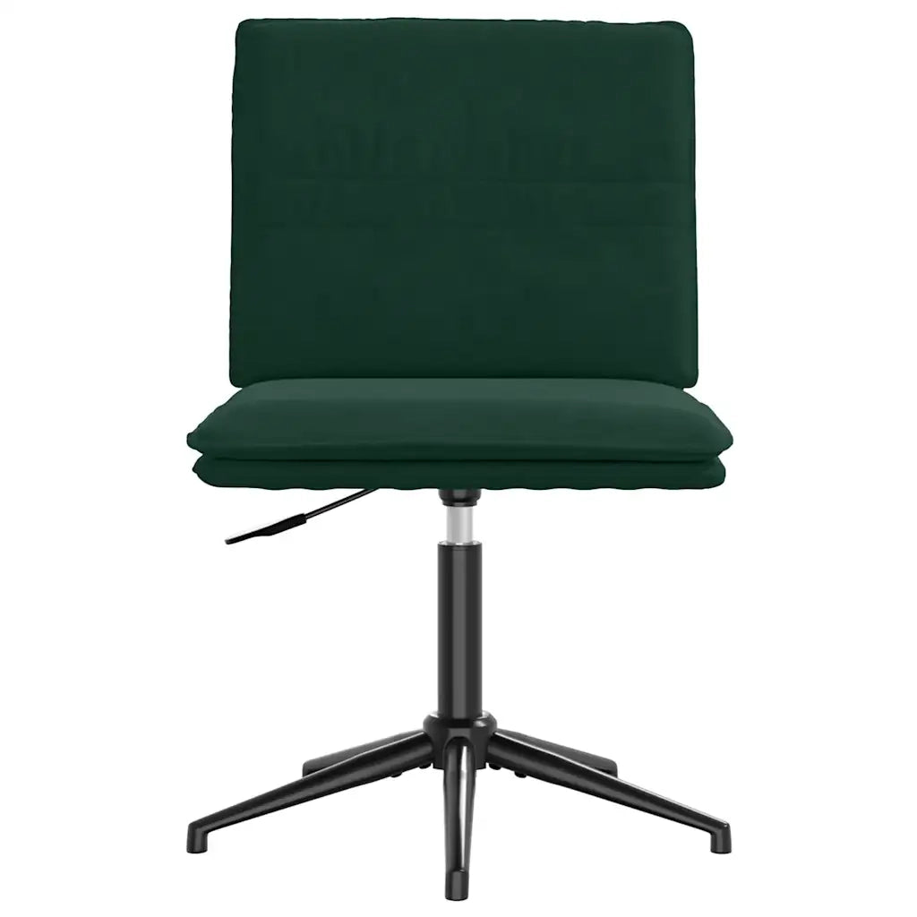 Sedie da Pranzo 2 pz Verde Scuro in Velluto 3315369