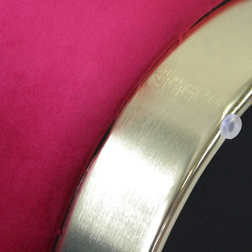 Pouf contenitore rotondo in velluto -  OCTAVIA