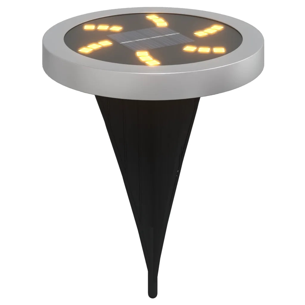 Luci Solari da Terra con Picchetti da Esterno 12 pz Bianco Caldo CFW3151686