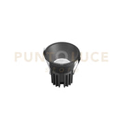 INCASSO QUARK R18DA NERO TONDO 18W 18W 2400LT CCT 3000K / 4000K 10X9,5CM