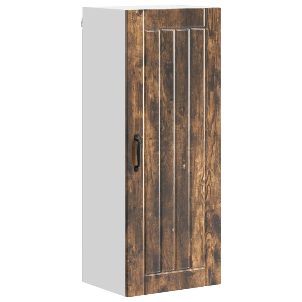 Armadietto a muro LUCCA Rovere Fumo 40 x 31 x 100 cm