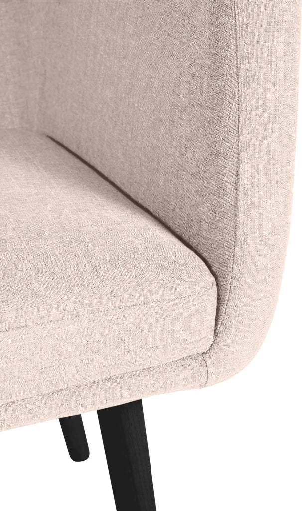 Sedia visitatore Utrecht in tessuto Beige,nero