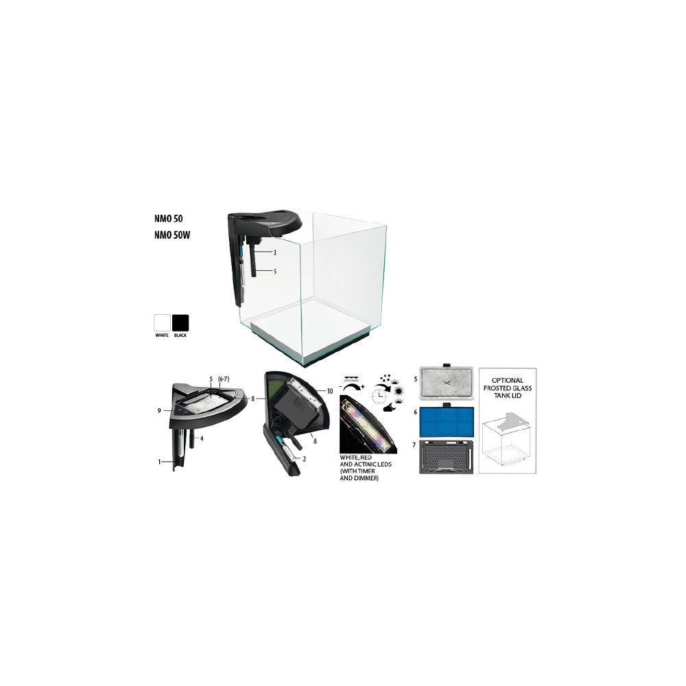 Newa More NMO50W Dolce cm35x36x35h colore Bianco