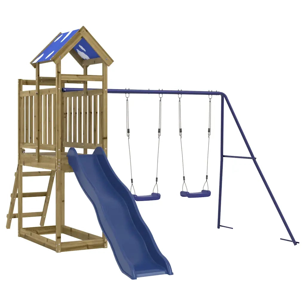 Set da Gioco da Esterno in Legno di Pino Impregnato 3279081