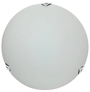 Plafoniera Candellux Sara tonda bianca/cromo 30cm E27