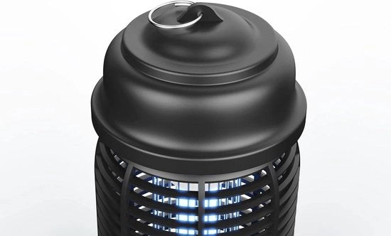 Eliminatore insetti - Lampada elettrica per zanzare 20 W 3000 V UV - rete elettrica per zanzare acqua resistente con design a gancio - giardino interna esterna camera da letto cucina soggiorno