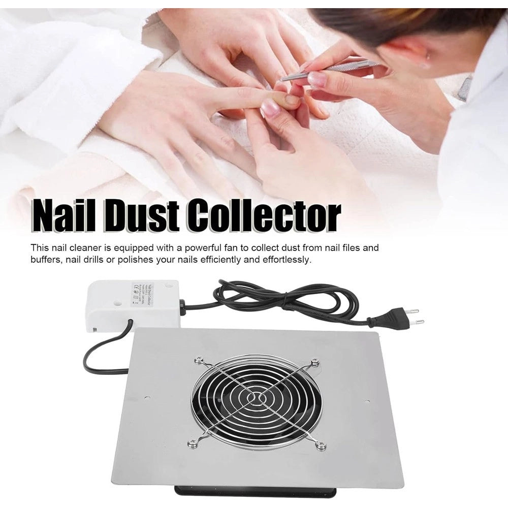 Trade Shop - Aspirapolvere Per Unghie 60w Collettore Polveri Ventilatore Nail Art Professionale -