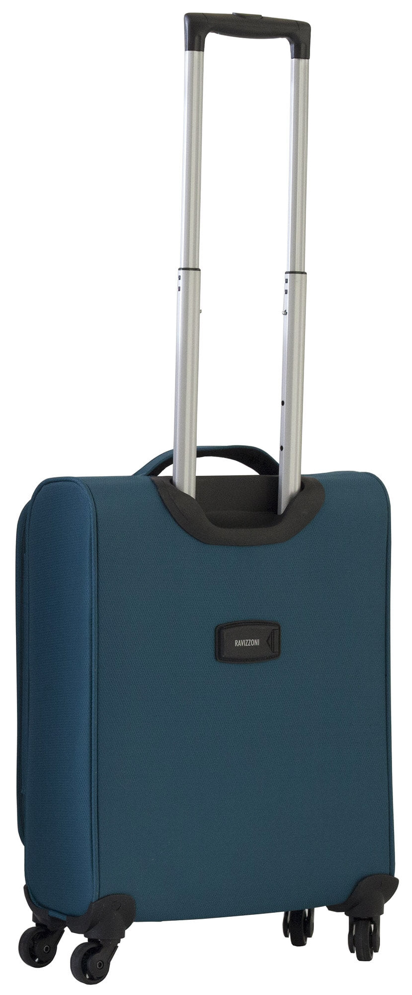 Trolley Valigia Bagaglio a Mano Morbida in Poliestere 4 Ruote TSA Ravizzoni Gin Tonic Blu