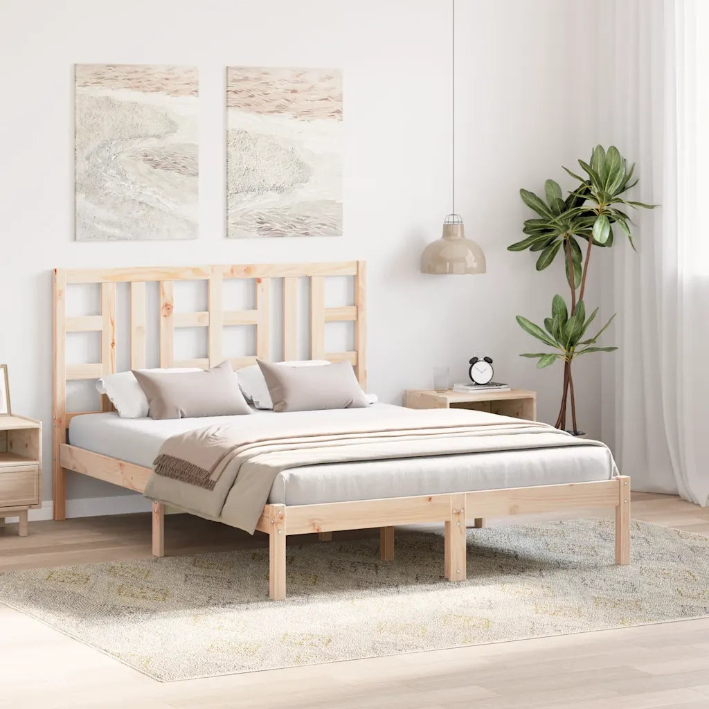 Giroletto in Legno Massello 135x190 cm Double