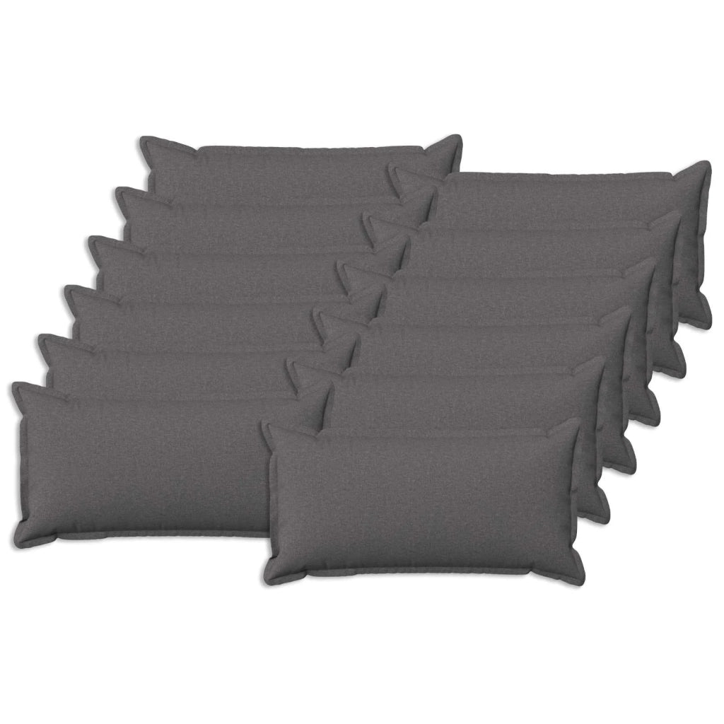 Cuscino con cuscino HOUTEN 12 pz Grigio Chiaro Lino 933804