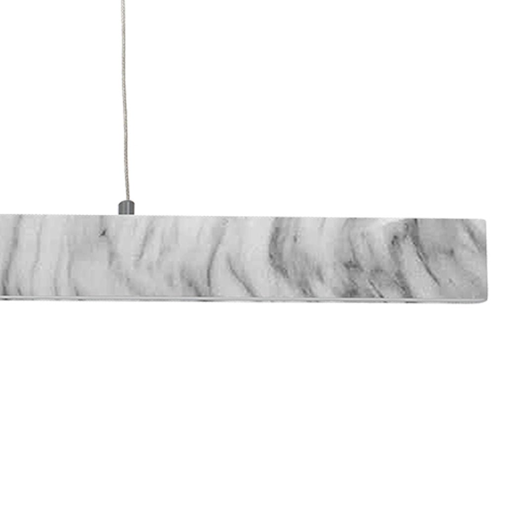 Lampada a sospensione LED Milagro Pierce 90cm bianca