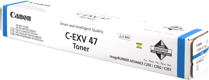 Canon C-EXV 47 cartuccia toner 1 pz Originale Ciano