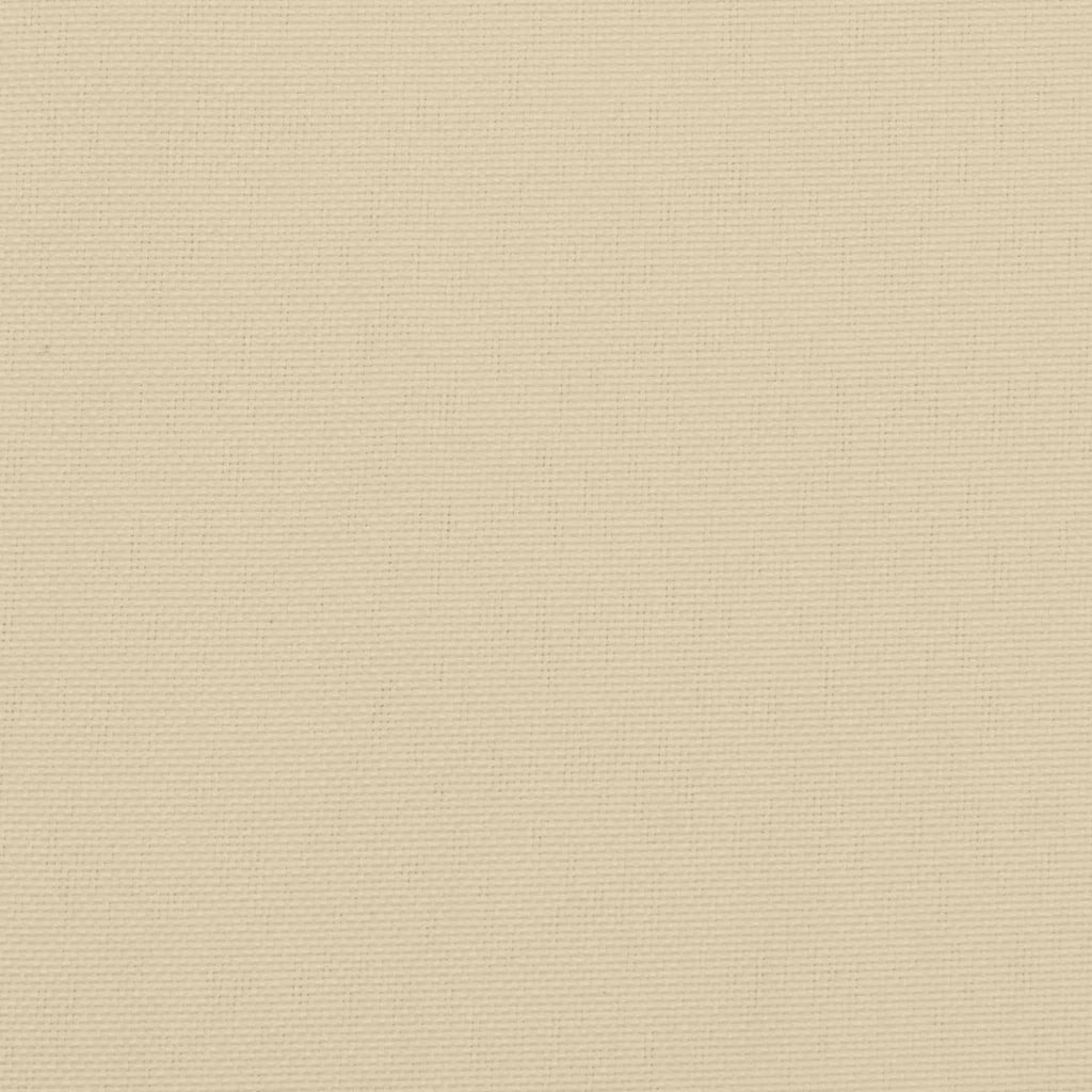 Cuscini per Pallet 3 pz Beige in Tessuto