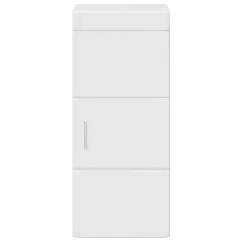 Armadio da bagno a muro TULUM Bianco Lucido 37 x 24,5 x 86 cm