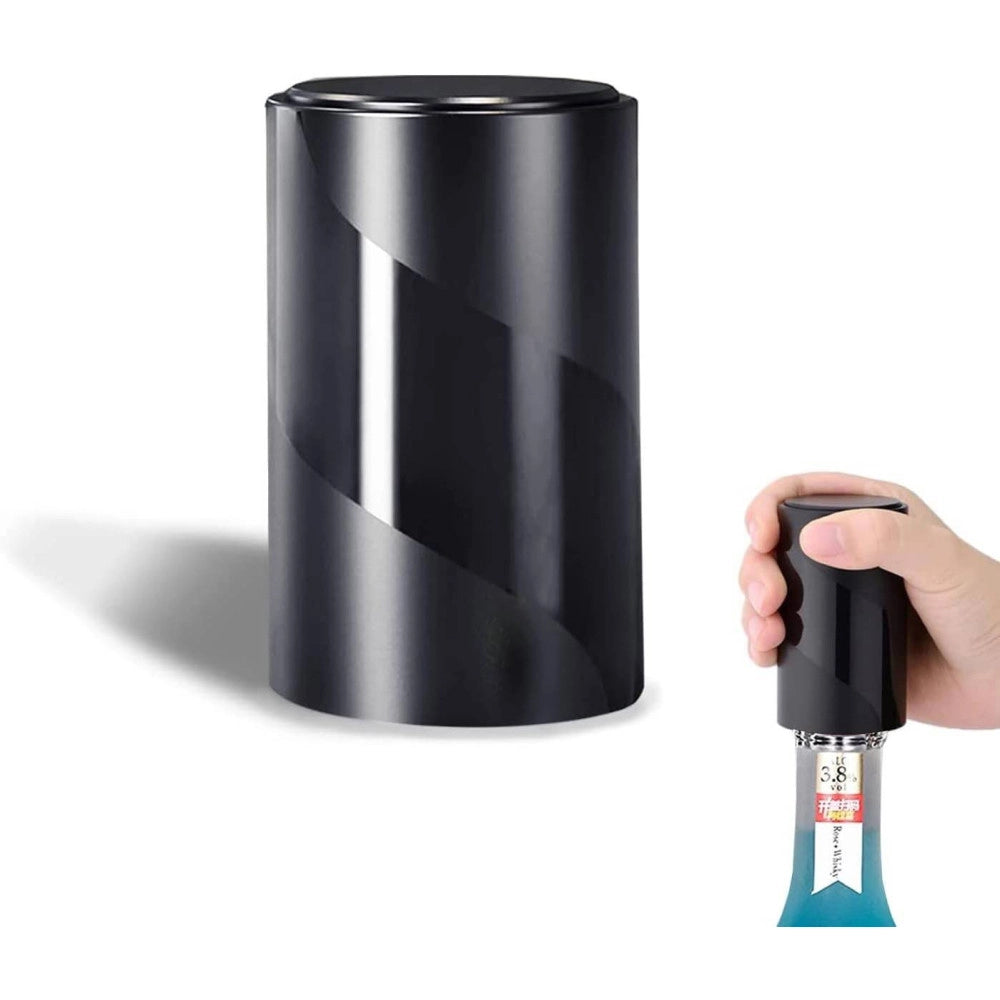Trade Shop - Cavatappi Apribottiglie Stappa Tappo Con Pressione Su Bottiglia Birra Magnetico -