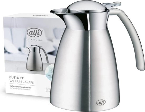 Termos 0,4 l in acciaio inossidabile, coperchio separabile, mantiene caldo per 12 ore, freddo per 24 ore, termos termoresistente, ideale come caffettiera, teiera, lavastoviglie compatibile, BPA libero