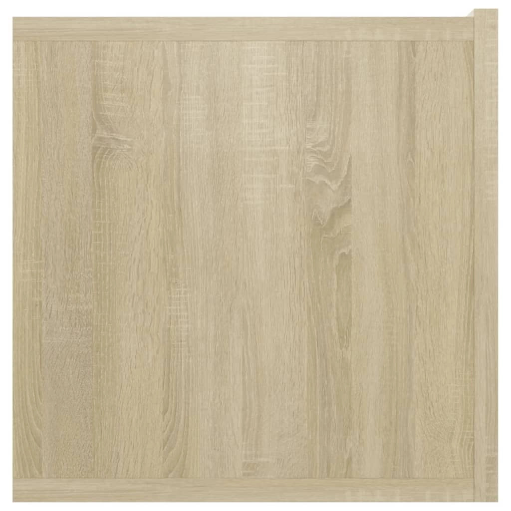 Mobile TV multimediale mensola TV supporto TV sala da pranzo soggiorno camera da letto montaggio a parete 2 pezzi rovere Sonoma 60 x 30 x 30 cm marrone 02_0029189