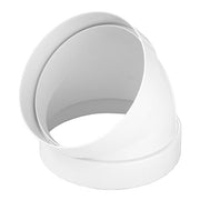 Curva a 45° per tubo cappa tondo FF in abs FIRST D100 mm
