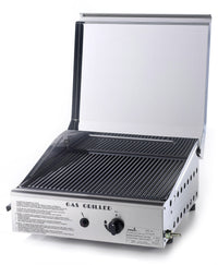 Piastra di Cottura in Ghisa a Gas GPL Ompagrill Plancha Single 4043 Cover