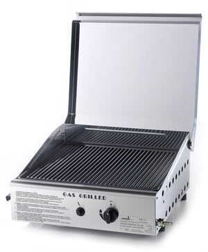 Piastra di Cottura in Ghisa a Gas GPL Ompagrill Plancha Single 4043 Cover