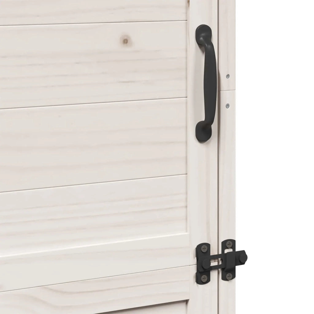 Capanno da Giardino Bianco 59,5 x 56 x 176,5 cm CFW8462021