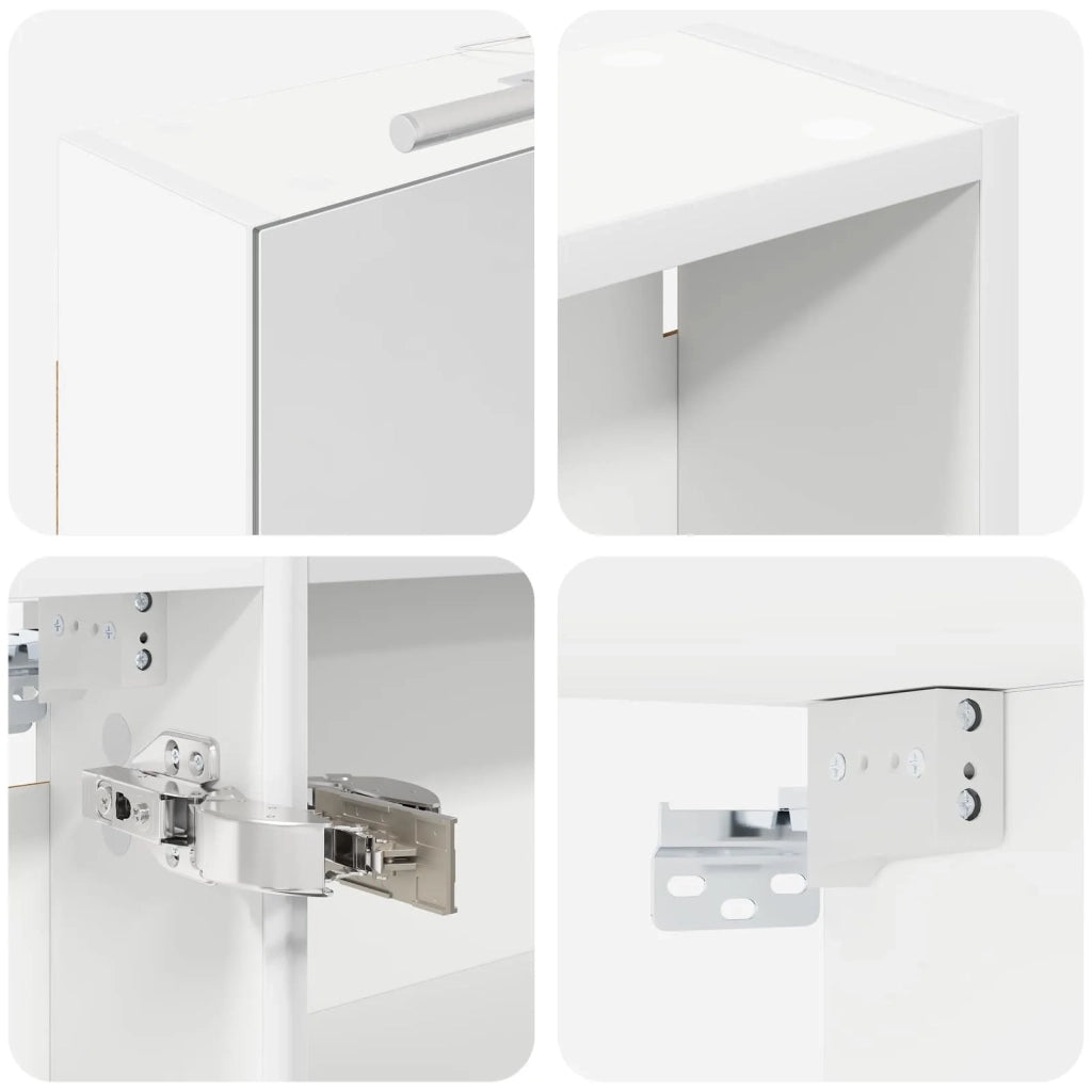 Set di Armadi da Bagno con lo scaffale 3 pcs 120 x 14,5 x 70 cm 3403752