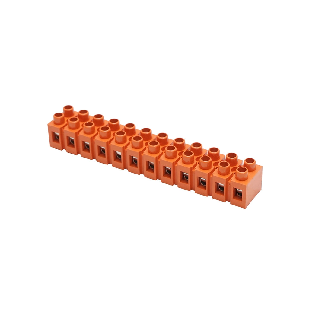 Morsettiera 36A 600V, 12 poli 0,5-6mm Leader