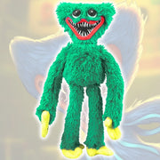 Trade Shop - Peluche Pupazzo Morbido Poppy Playtime Huggy Wuggy Plush Doll Gioco Verde 40cm -
