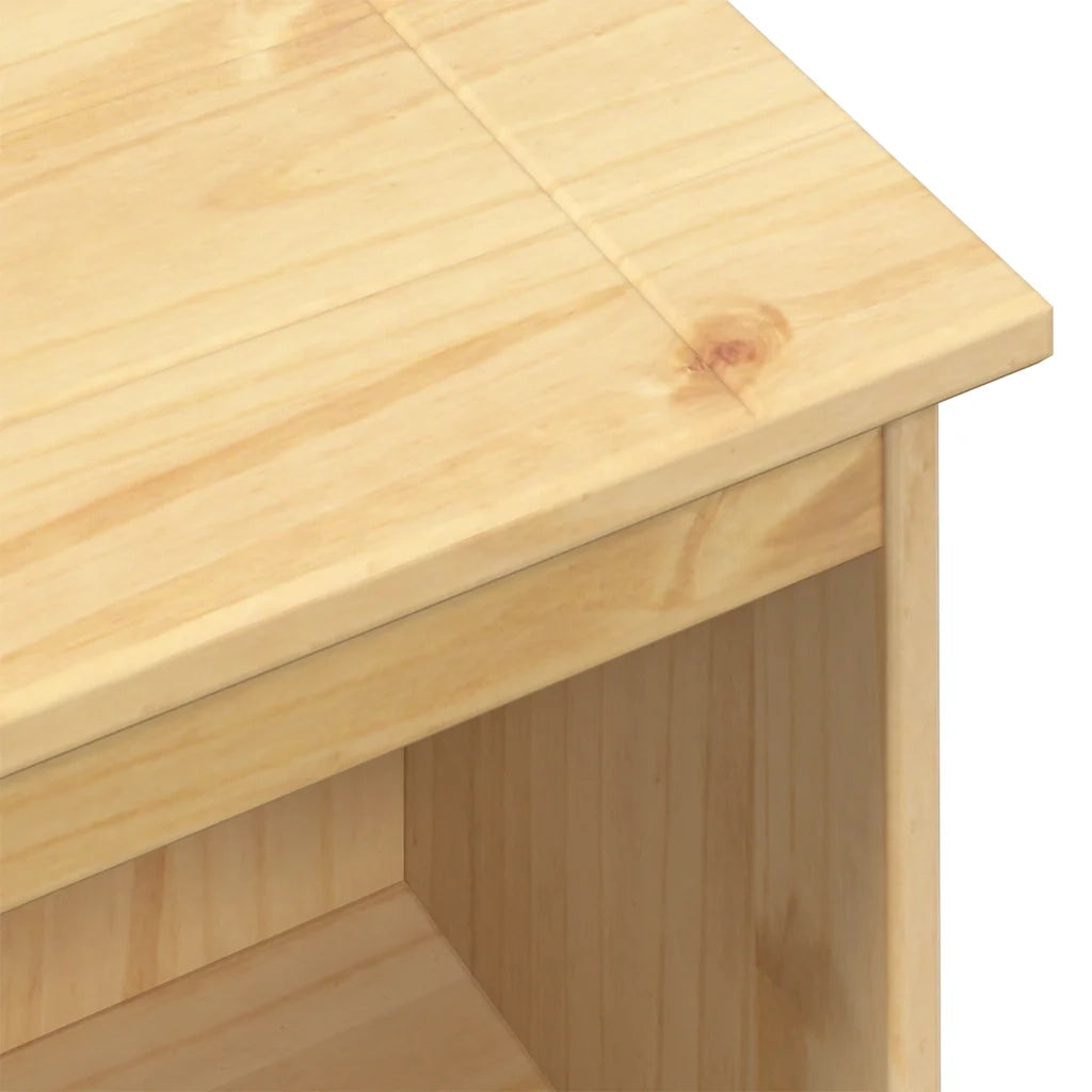 Libreria Corona 46x29x100 cm in Legno Massello di Pino 4002778