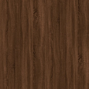 Mobile Porta TV a Parete Rovere Marrone 40x34,5x80 cm cod mxl 23162