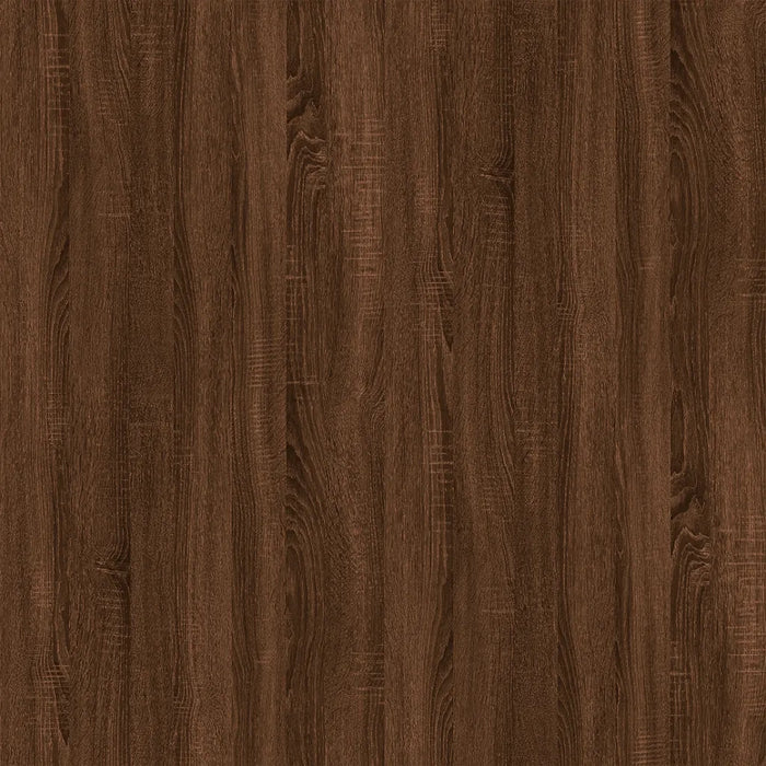 Mobile Porta TV a Parete Rovere Marrone 40x34,5x80 cm cod mxl 23162