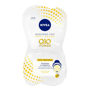 NIVEA MASCHERA VISO ANTIRUGHE Q10 2 DOSI DA 7,5 ML L'UNA