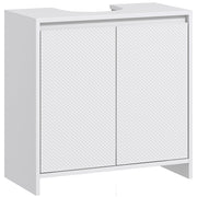Mobile Sottolavabo Bagno con 2 Ante ¨C Zephmum ¨C Bianco 60x30x60cm