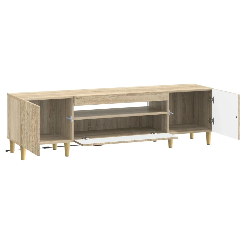 Mobile TV LED Rovere Sonoma Legno ingegnerizzato 897127