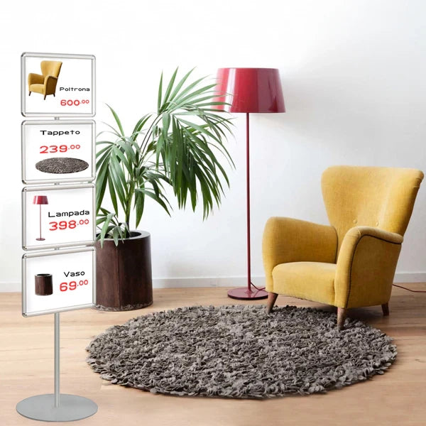 Porta Comunicazioni con A4 orizzontale Multiple - Monofacciale (4 x A4)