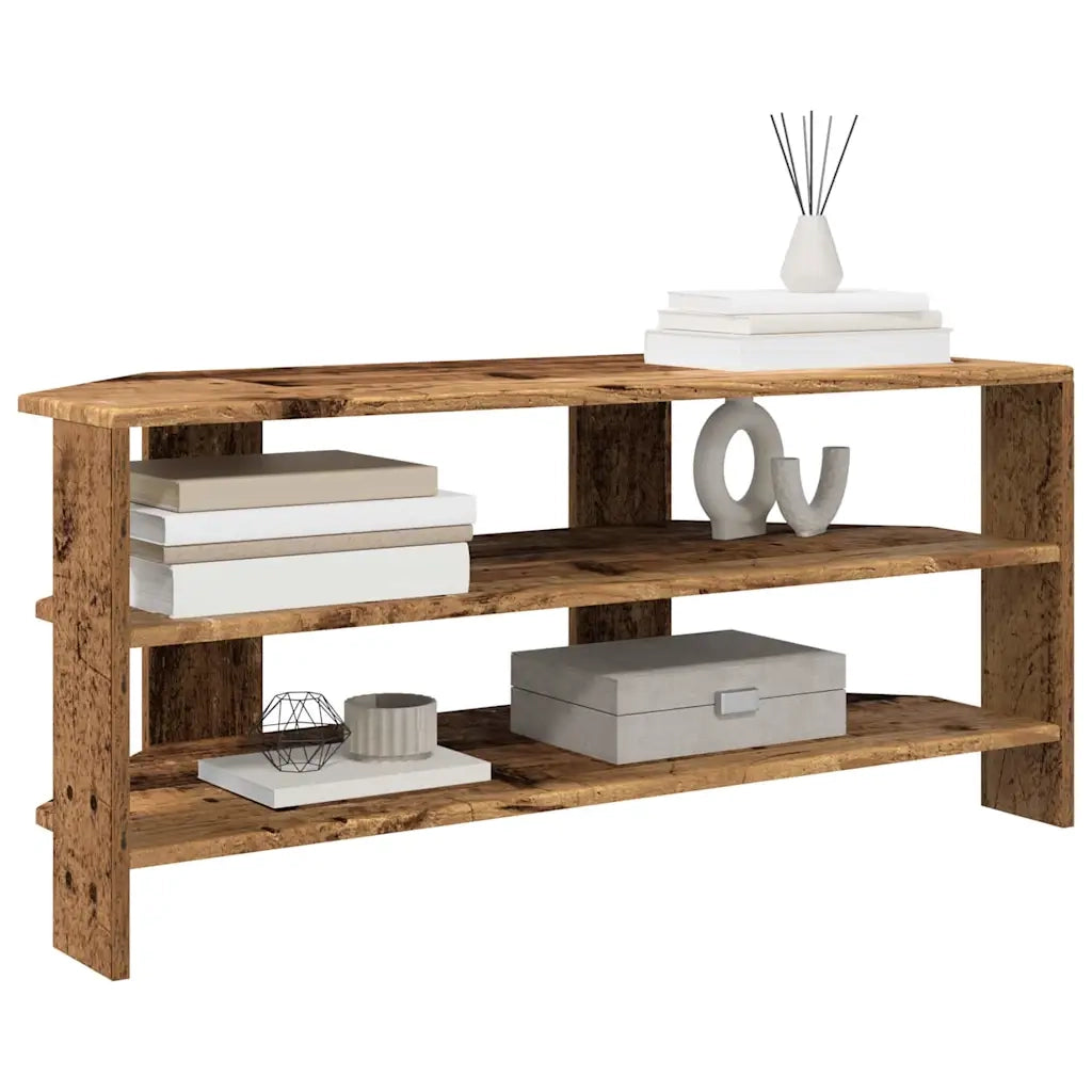 MobileTVAngolare Legno vecchio 102x40,5x45cm Legno multistrato