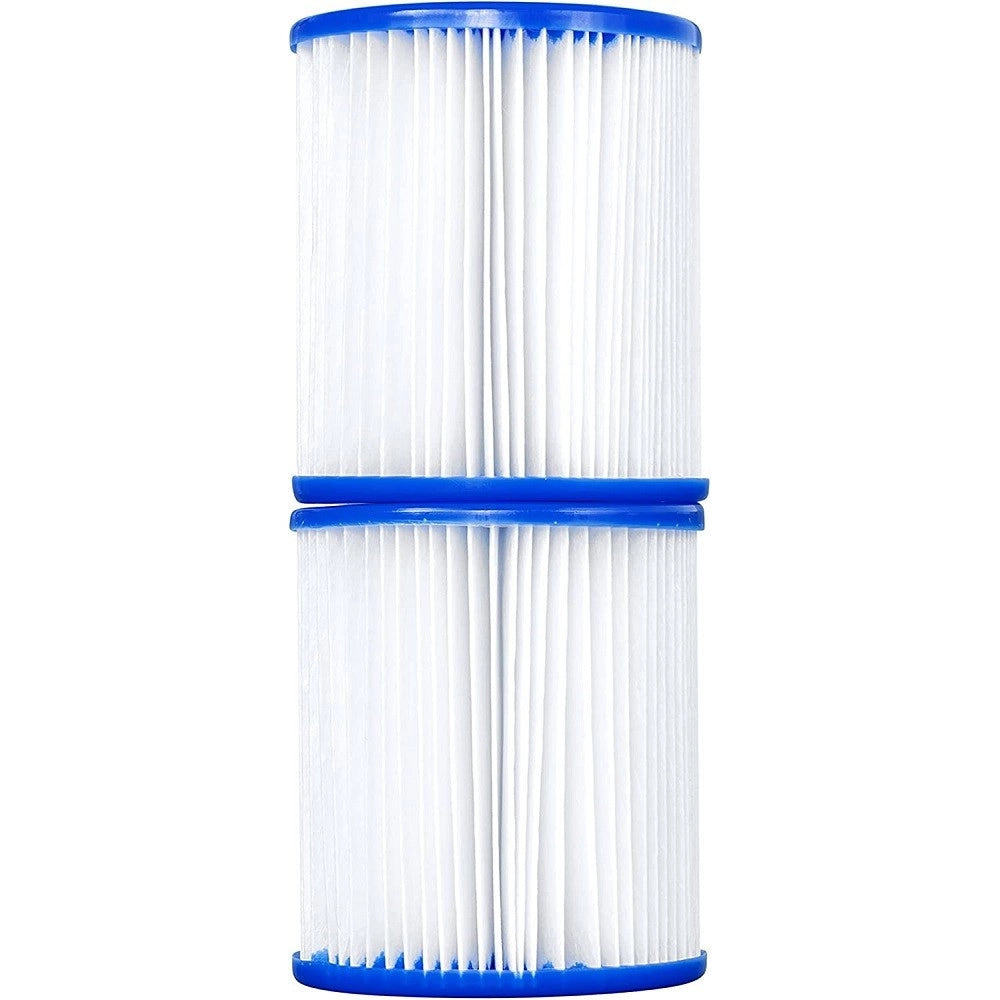 Trade Shop - Set 2 Pezzi Filtro A Cartuccia I Per Pompe Da 1.249 Lt/h Ricambio Piscina 58093 -