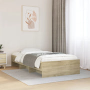 Giroletto senza Materasso Rovere Sonoma 100x200cm in Truciolato