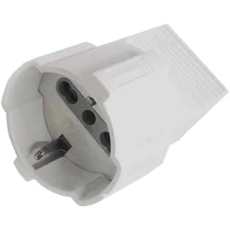 PRESA MOBILE SCHUKO/BIVALENTE 16A 2P+T