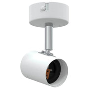 Faretto da soffitto dal design moderno con illuminazione direzionale 6,5 x 6 x 11,5 cm metallo bianco 02_0058286