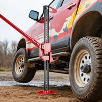 Binda meccanica 36'' fino a 3000 kg, altezza di sollevamento massima 76 cm, martinetto in acciaio, cric agricolo fuoristrada, SUV e ATV