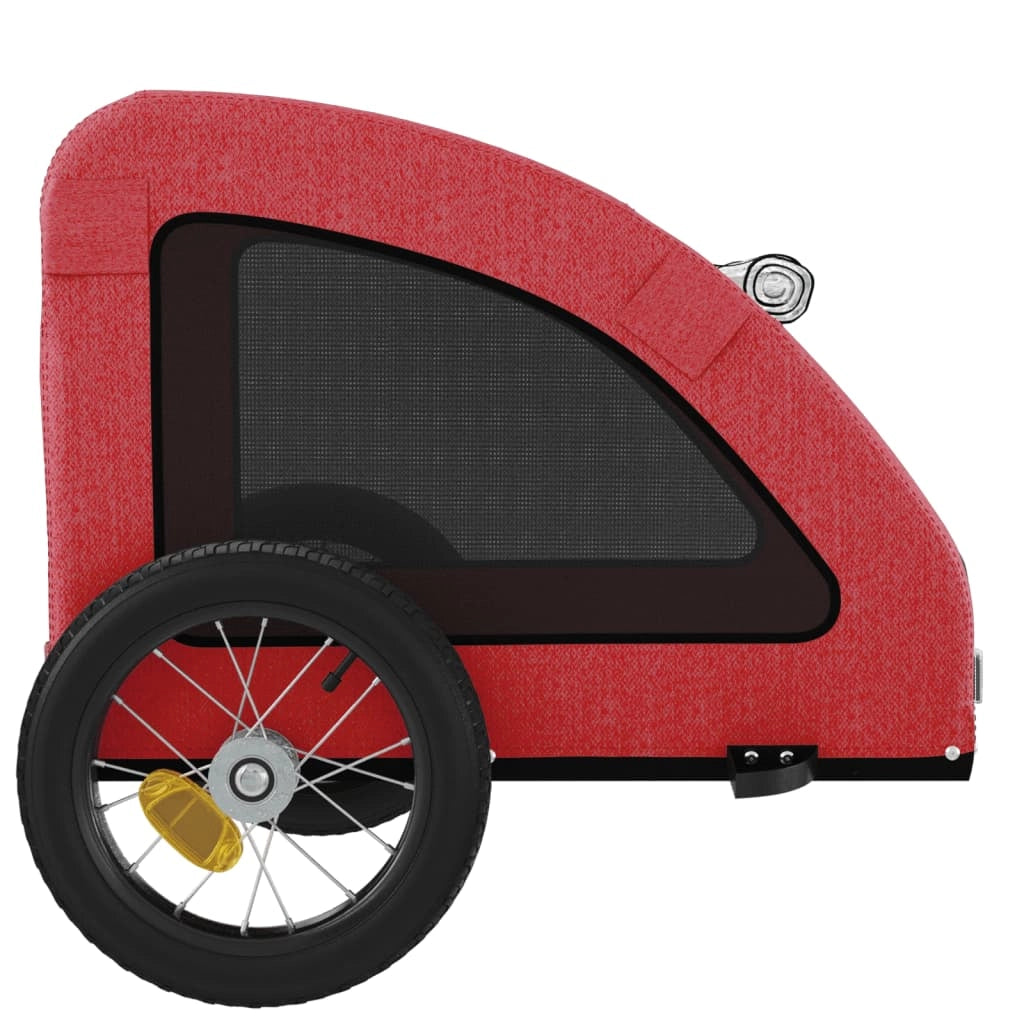 Rimorchio/carrello per animali domestici rosso 02_0044349