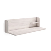 Scrivania da parete Herdasa bianco 25x90x35