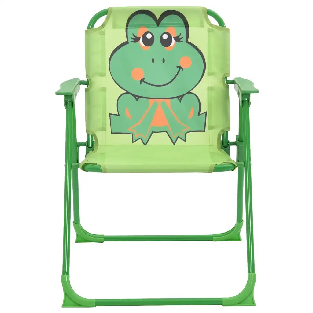 Set da Bistrot da Giardino per Bambini con Ombrellone Verde cod mxl 39990